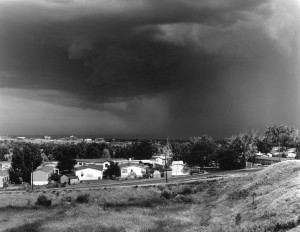 Approaching Thunderstorm at the Dollar Store 